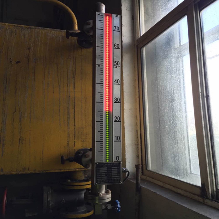 鍋爐液位計(jì)現(xiàn)場使用安裝圖